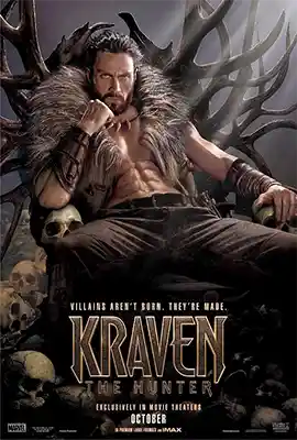 ดูหนังใหม่ Kraven the Hunter (2024) คราเว่น ยอดนายพราน ชนโรง